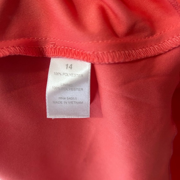 Salmon maxi double side slit - Picture 3 of 3